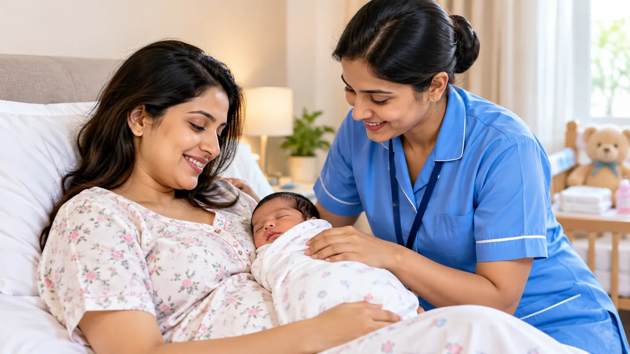 Mother and newborn care at home