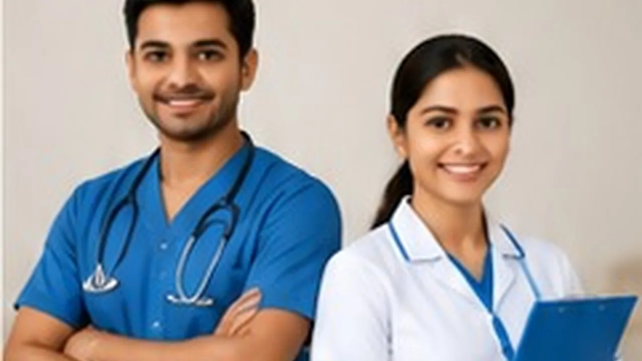 Male and Female Nursing Staff